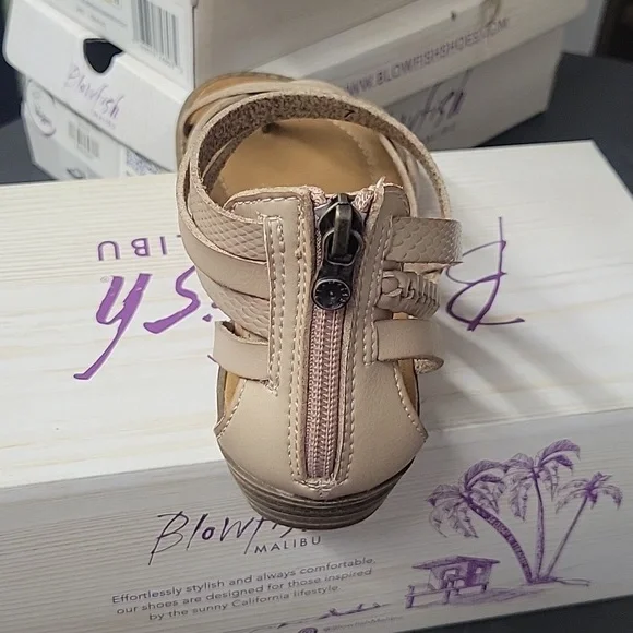 NEW BLOWFISH brooke sandal in lotus - Picture 3 of 5